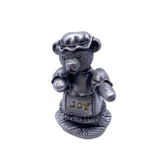 Fort USA Pewter Mama Mother Bear Joy Cap Art Figurine #19 19 2" Figure